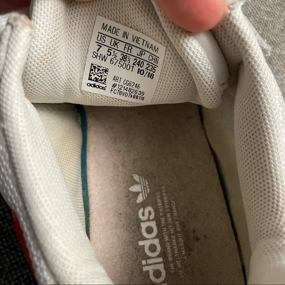 Adidas Falcon Retro Sneakers Size 7 - Picture 10 of 10